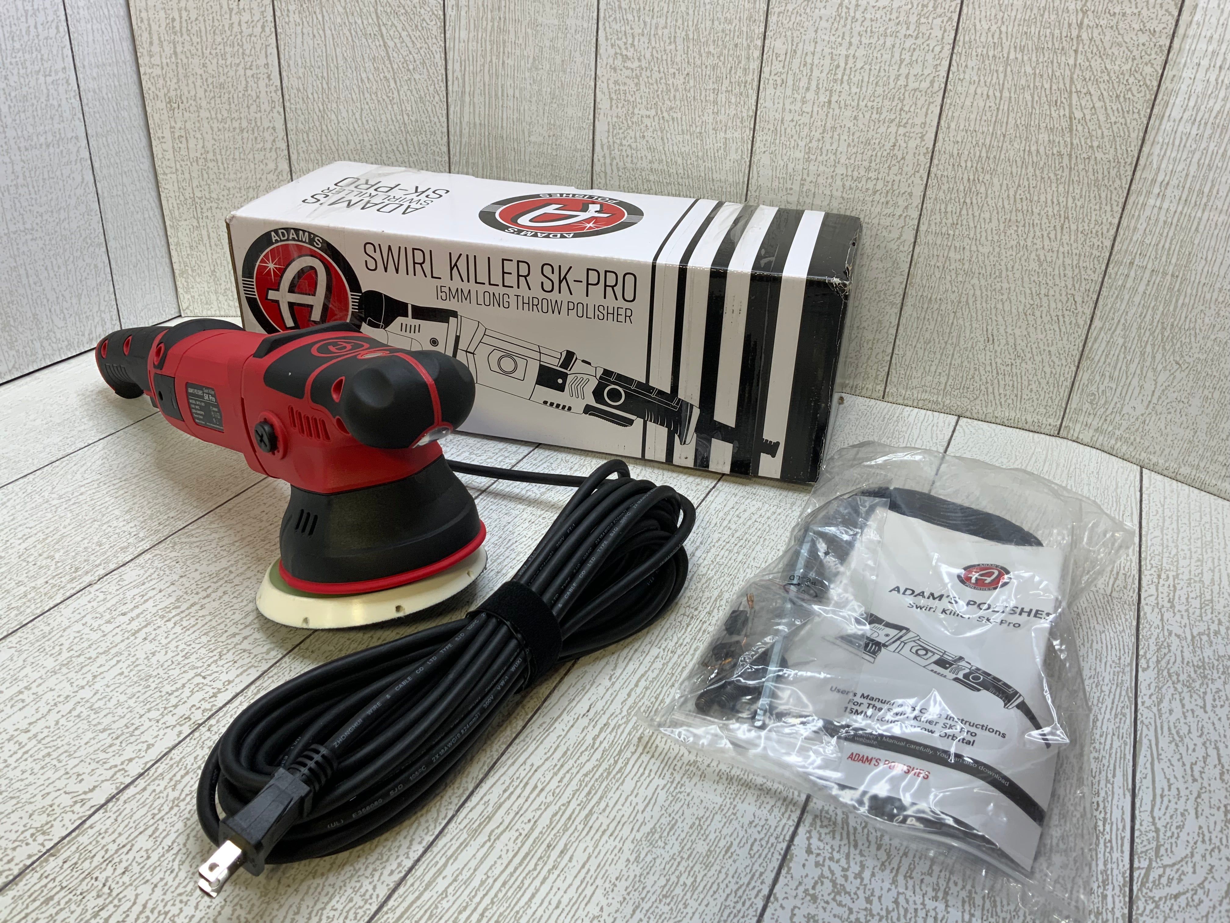 Adam’s SK Pro 15mm Car Polisher - Professional Buffer Polisher For Car Detailing (7951518499054)